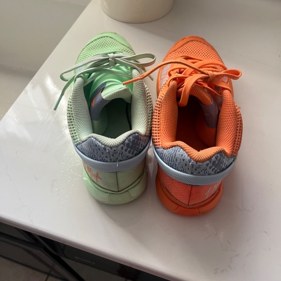 Nike Ja 1 Day Mismatched Green and Orange Bright Mandarin Morant 2023 - Picture 3 of 8